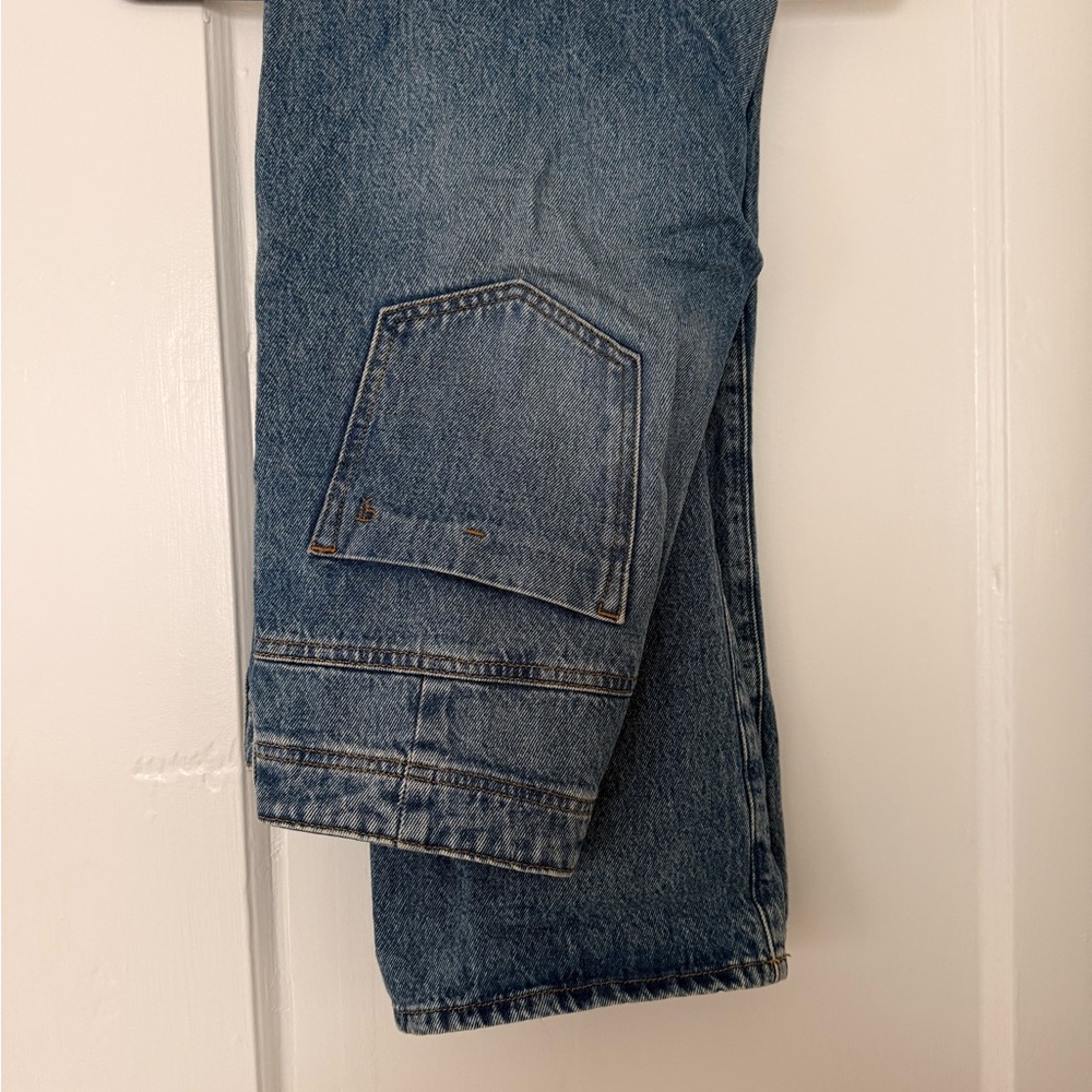 Pilcro Relaxed Fit Blue Jeans